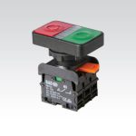 کلید فشاری استپ استارت دوبل چراغدار رعد - DPBL