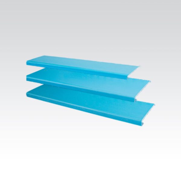 درب داکت صنعتی شیاردار آبی -slotted-wiring-dust-door BLUE