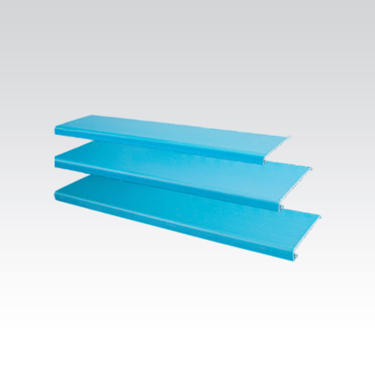 درب داکت صنعتی شیاردار آبی -slotted-wiring-dust-door BLUE
